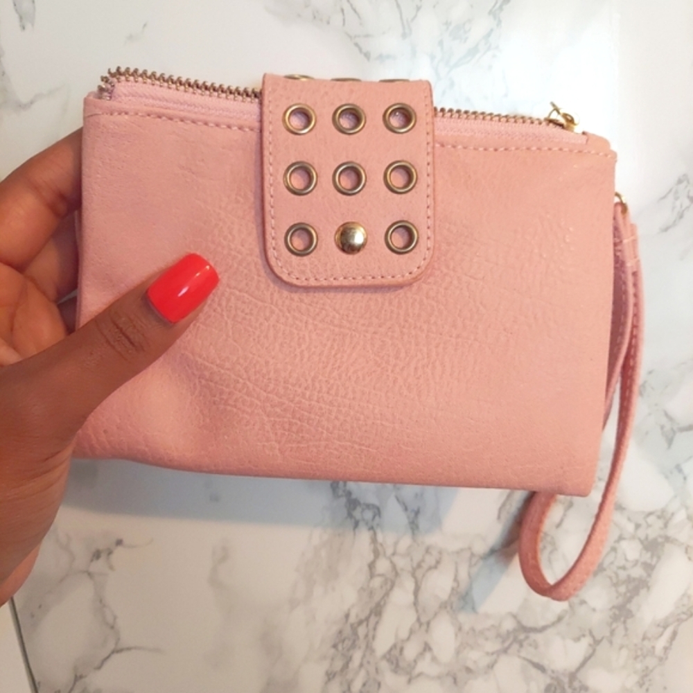 Pink wallet
